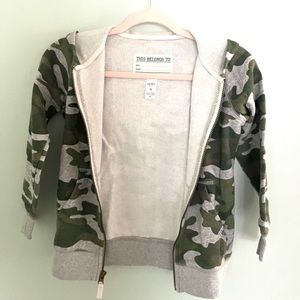 Camouflage Kids’ Zip Up